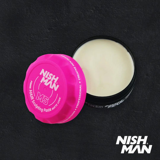 NISHMAN Ibre Hair Sculpting Paste για Δυνατό Κράτημα & Ματ Αποτέλεσμα 100ml