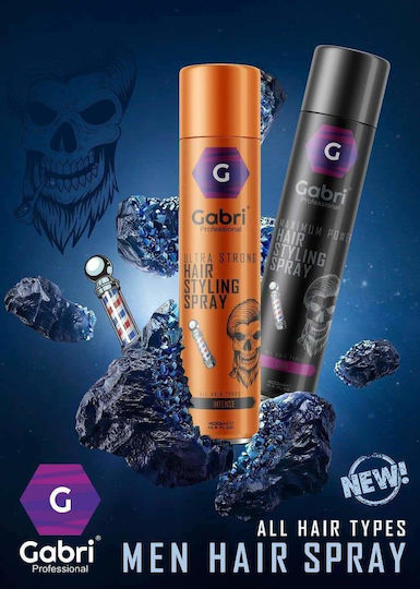 Gabri Maximum Power Hair Styling Λακ για Δυνατό Κράτημα 400ml