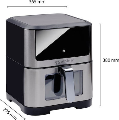 Alpina Fryer Air 8lt Silver