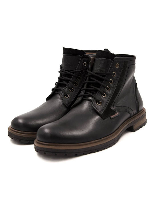 Commanchero Original Men's Leather Military Boots Black