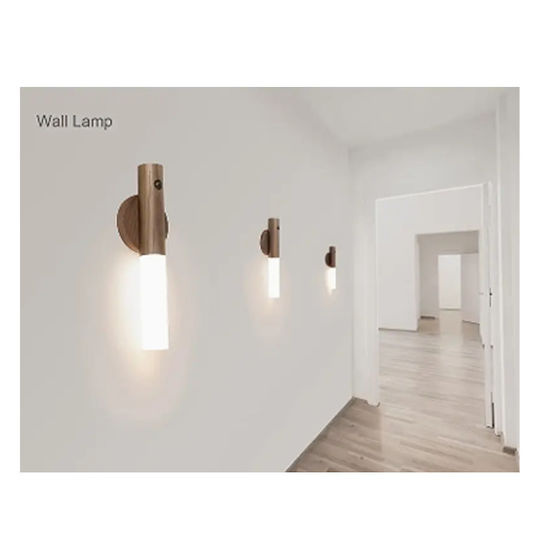 Rechargeable LED Emergency Light with Battery Powered and Motion Sensor 1pcs
