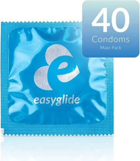 Easyglide Kondome Original 40 Stück 54mm Dünn für ein natürliches Gefühl mit Rillen
