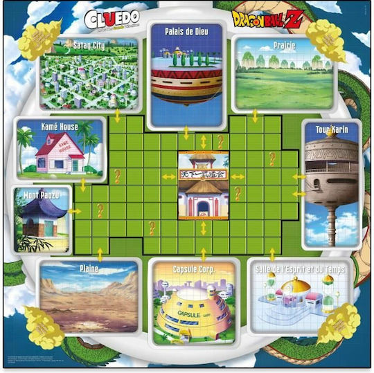 Настолна игра Dragon Ball Z Cluedo за 2-4 играчи 8+ години (FR)
