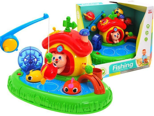 Jokomisiada Angelspiel Fishing Interactive Toy mit Lichtern