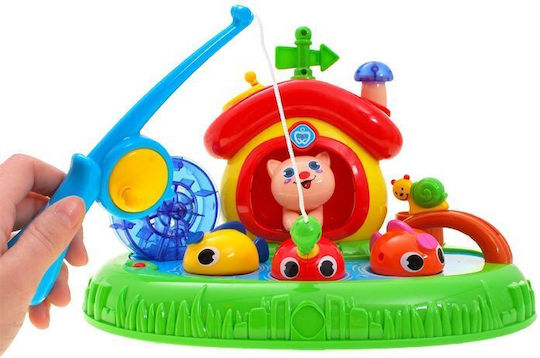 Jokomisiada Angelspiel Fishing Interactive Toy mit Lichtern