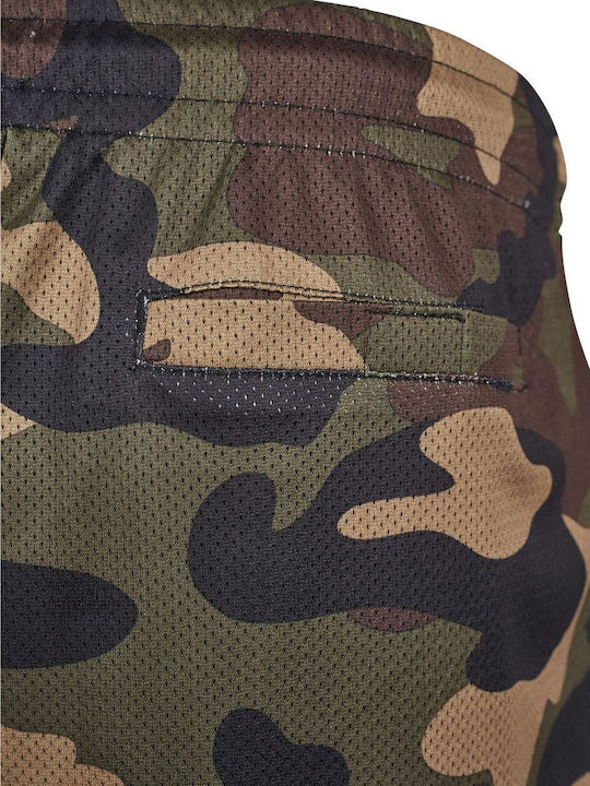 Ανδρική Βερμούδα Chino Camo Wood Camo