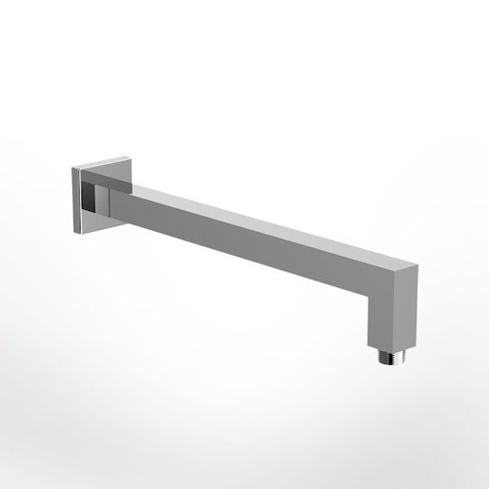 Almar Τετράγωνη Κεφαλή Ντουζ 35x35cm με Βραχίονα