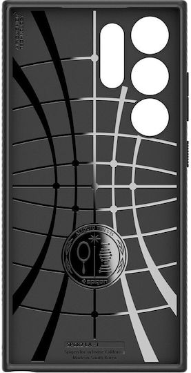 Spigen Liquid Air Back Cover Σιλικόνης Matte Black (Galaxy S24 Ultra)
