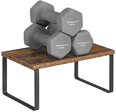 Songmics Shelf / Organization Rack Metal 29.7x19.5x15.5cm Black
