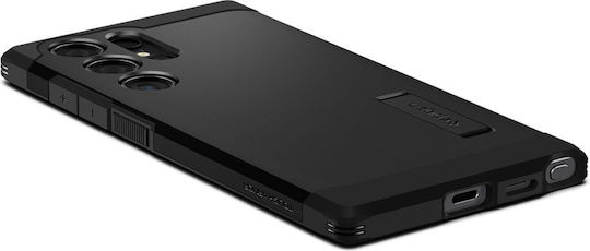 Spigen Tough Armor Задна корица Пластмаса / Силикон 2мм Черен (Galaxy S24 Ultra)