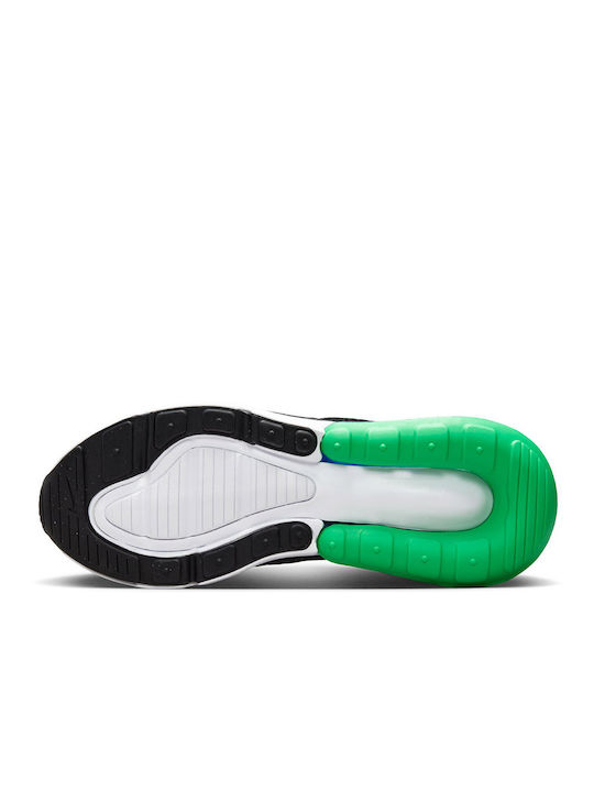 Kids Sneakers Air Max 270 Black / Malachite / Photo Blue / White