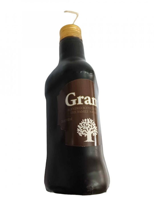 Lumânare de Paște Rotundă Handmade 18buc Neagră