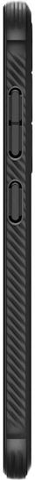 Spigen Rugged Armor Umschlag Rückseite Kunststoff 2mm Set mit Glas Schwarz (Galaxy S24)