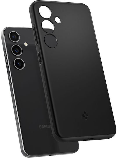 Spigen Thin Fit Umschlag Rückseite Kunststoff 1.55mm Schwarz (Galaxy S24)