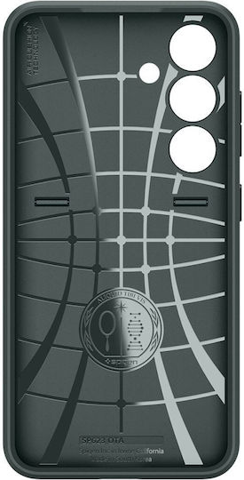 Spigen Optik Umschlag Rückseite Kunststoff 2mm Grün (Galaxy S24)