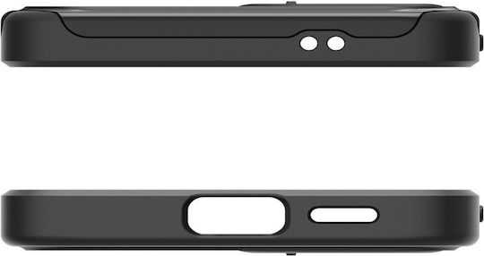 Spigen Optik Umschlag Rückseite Kunststoff 2mm Schwarz (Galaxy S24)