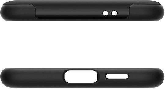 Spigen SLIM ARMOR Umschlag Rückseite Kunststoff 2mm Schwarz (Galaxy S24)