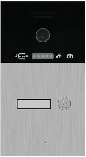 Joytimer Wireless Video Intercom Set Wi-Fi Black