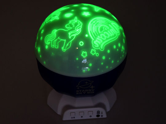 Jokomisiada Led Kids Projector Lamp Green