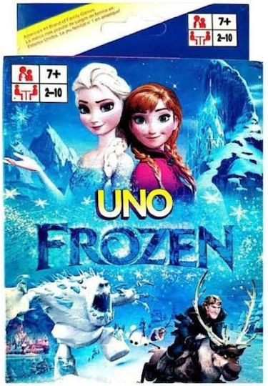 Настолна игра Uno Frozen за 2-10 играчи 7+ години