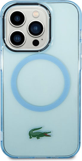 Lacoste Back Cover Plastic Blue (iPhone 15 Pro Max)
