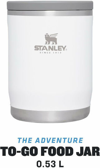 Stanley The Adventure To-Go Cutie De Prânz Inox Termos Alb 350ml