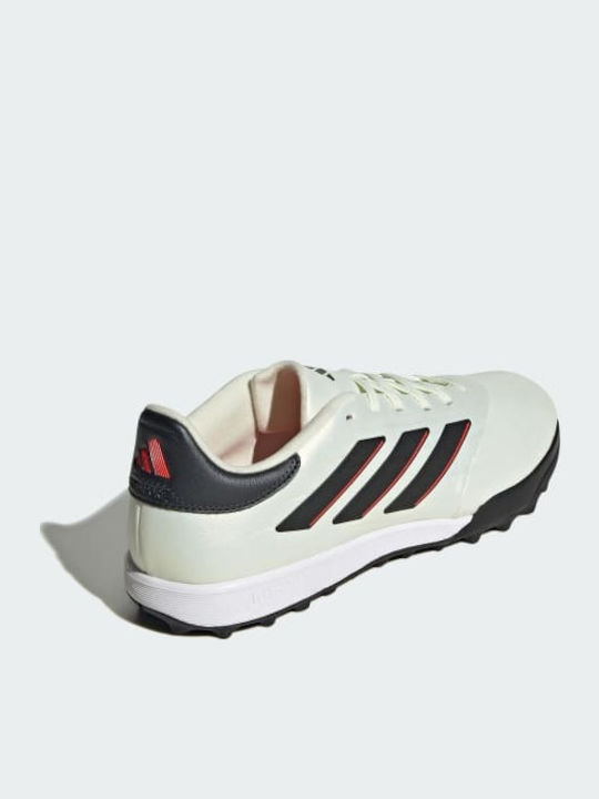 adidas Copa Pure.2 League Pantofi de Fotbal cu talpă cu crampoane Ivory / Core Black / Solar Red