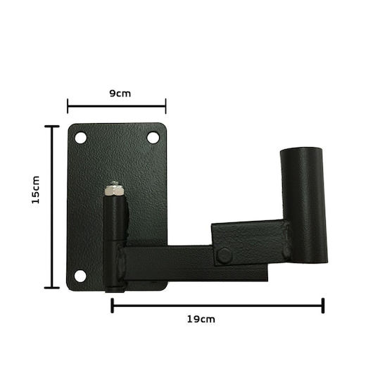 Standsteel L-10 PA Speaker Wall Mount in Black Color