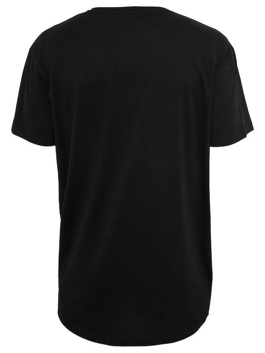 Mister Tee T-shirt Bărbătesc cu Mânecă Scurtă Black