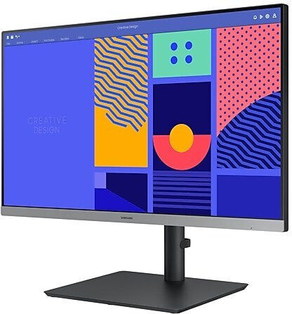 Samsung S43GC IPS Monitor 24" FHD 1920x1080 με Χρόνο Απόκρισης 4ms GTG
