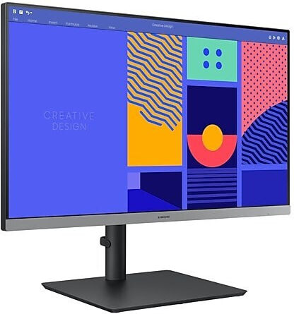 Samsung S43GC IPS Monitor 24" FHD 1920x1080 με Χρόνο Απόκρισης 4ms GTG