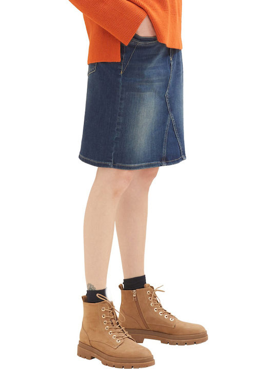 Denim Mini Rock Hellblau