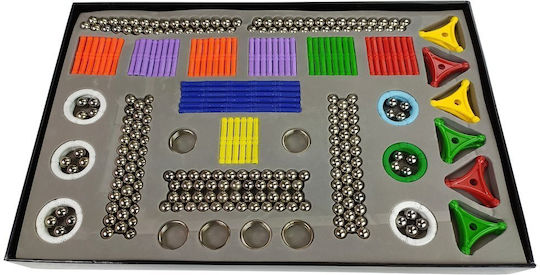 Lean Toys Μαγνητικό Παιχνίδι Κατασκευών Set of Magnastix για Παιδιά 3+ Ετών