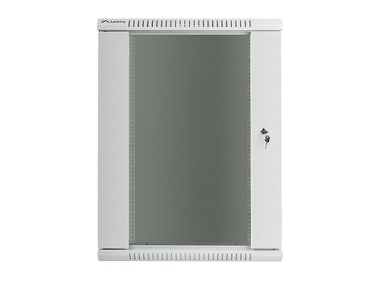 Lanberg Επιτοίχια Καμπίνα Rack 18U 60x60cm Γκρι WF01-6618-10S