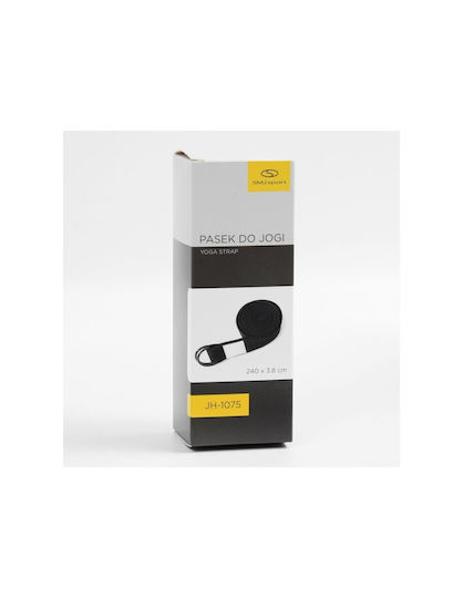 SMJ Sport Yoga-Gürtel in Schwarz Farbe