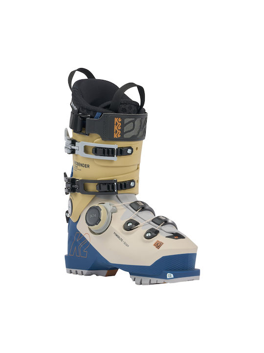 K2 Mindbender 120 Boa Ανδρικές Μπότες Σκι Μπεζ K2 Mindbender 120 Boa Ανδρικές Μπότες Σκι Μπεζ
