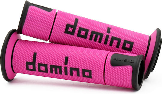 Domino Motorcycle Mânere in Roz Colour