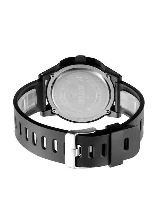 Skmei Παιδικό Ψηφιακό Ρολόι Black White