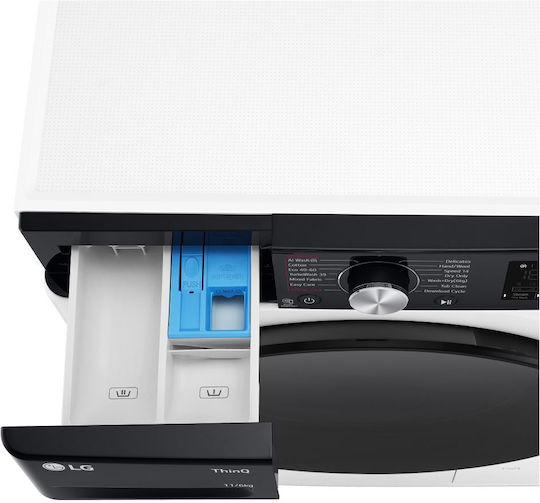 LG Mașină de spălat cu uscător 11kg/6kg Cu aburi 1400 Rotiri cu Wi-Fi