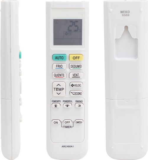 Daikin ARC480A11 Air Conditioner Remote Control