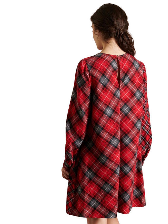 Superdry Mini Shirt Dress Dress Red