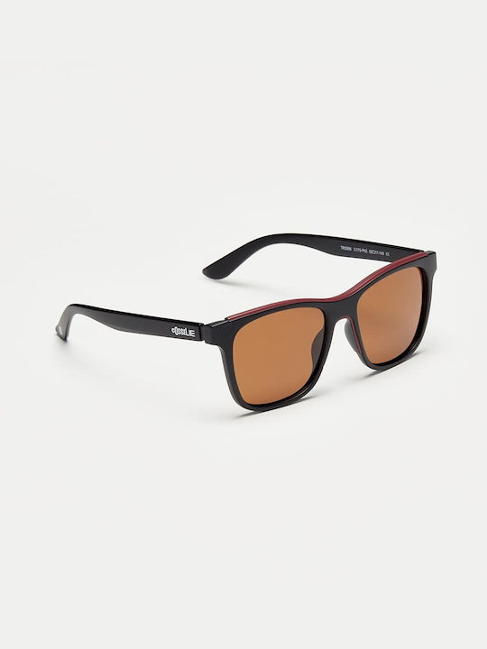 Cosselie Sunglasses with Brown Plastic Frame and Brown Lens 1802202456