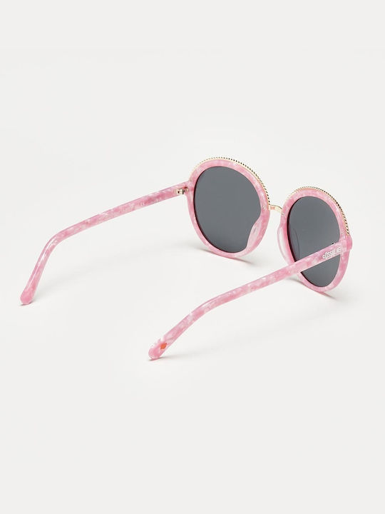 Cosselie Terrace Ochelari De Soare Pentru Femei Cu Ramă Roz Din Plastic Și Lentile Gri 1802202433