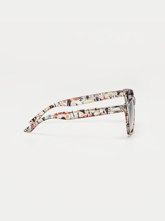 Cosselie Railay Woman Sunglasses With Multicolour Horn-Rimmed Frame And Blue Gradient Lens 1802202470