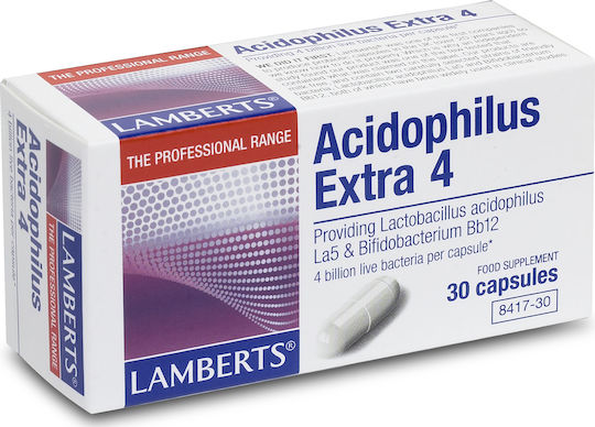 Lamberts Acidophilus Extra 4 Probiotics 30 caps