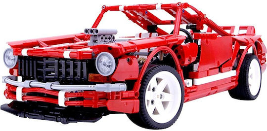 Jokomisiada Plastic Construction Toy Racing Car for Children 14+ years old+ Years