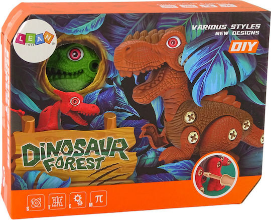 Lean Toys Παιχνίδι Κατασκευών Πλαστικό Dinosaur για Παιδιά 3+ Ετών