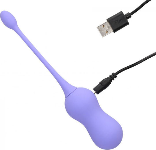 Shots Vibrator Egg 18cm Purple