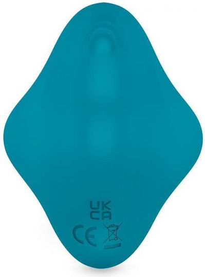 LateToBed Ferty Mini Vibrator Pentru Cupluri Cu Control De La Distanță 6.7cm Albastru Deschis