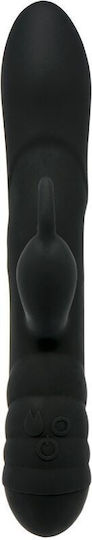 Adrien Lastic Twister Vibrator Kaninchen 23cm Black